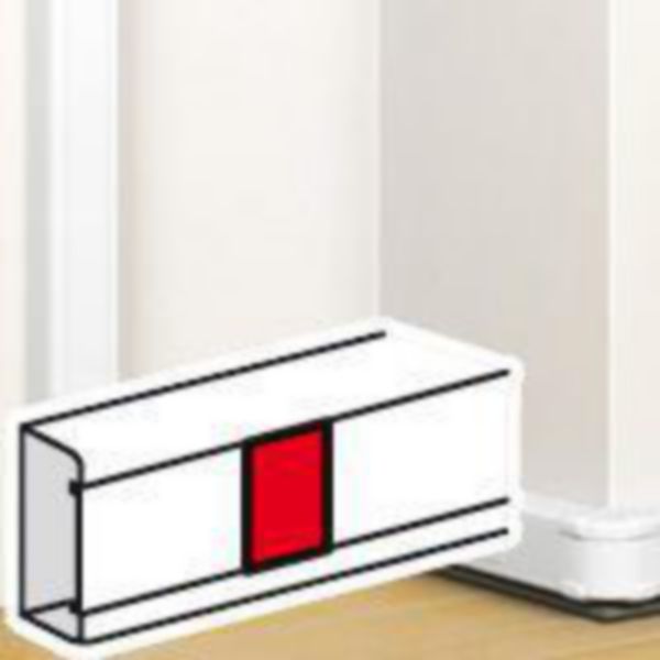 th_075669_pw_134915.jpg Joint de couvercle pour toute goulotte à clippage direct Mosaic - blanc – Image 1