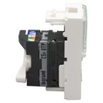 Prise RJ45 catégorie 5e UTP Mosaic 1 module - blanc – Image 2