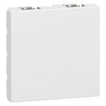 Obturateur Mosaic 2 modules - blanc