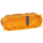 Boîte multiposte Batibox pour cloisons sèches 3 postes ou 6 à 8 modules - profondeur 40mm