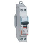 Disjoncteur Phase+Neutre DNX³4500 6kA arrivée et sortie borne à vis - 1P+N 230V~ 16A courbe C - 1 module