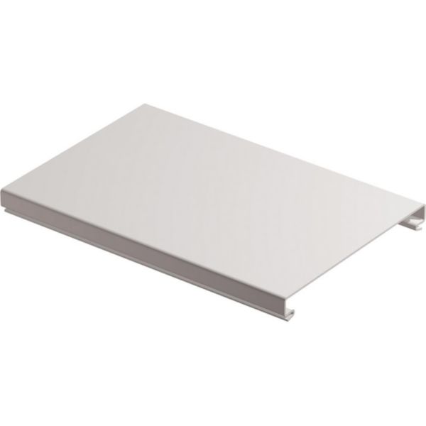 th_637761-LEGRAND-1000.jpg Couvercle pour chemins de câbles PVC Isi Plast largeur 100mm et longueur 3m - finition gris RAL7030 – Image 1