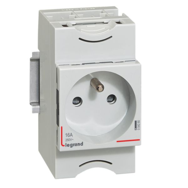 th_LG-004280-WEB-R.jpg Prise de courant modulaire 10A à 16A 250V~ - 2P+T à éclips - 2,5 modules – Image 1