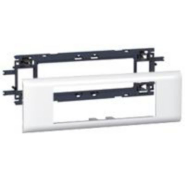 th_LG-010956-WEB-R.jpg Support Mosaic 6 modules pour goulotte DLP monobloc avec couvercle 65mm – Image 1