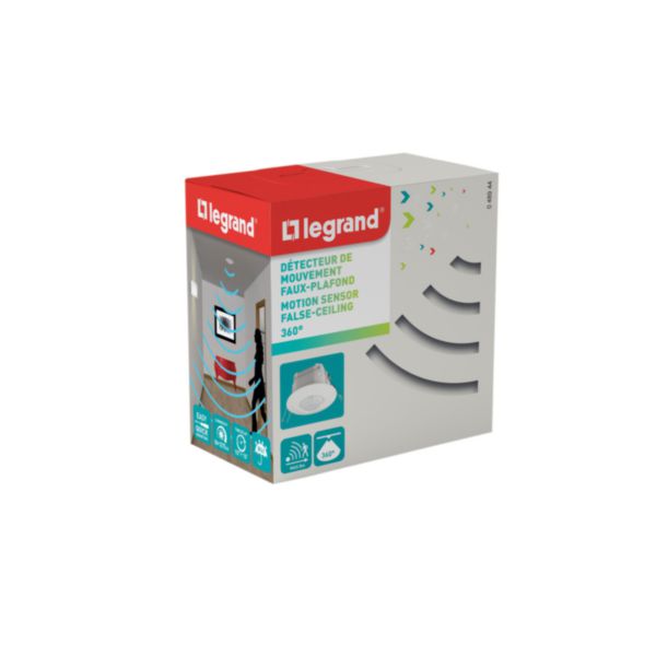 th_LG-048944-WEB-PR.jpg Détecteur de mouvement infrarouge ECO1 pour fixation plafond - 360° sur 8 m – Image 1