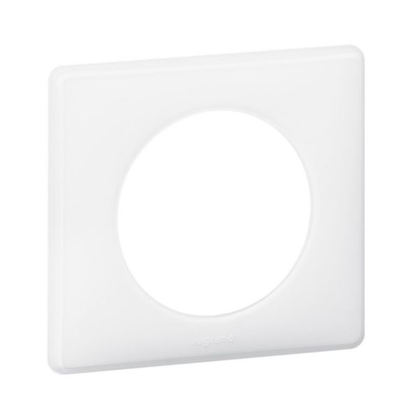 th_LG-066631-WEB-R.jpg Plaque Céliane Laqué 1 poste - finition Blanc – Image 1