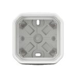 Boîtier saillie étanche Plexo 1 poste avec 2 embouts à membrane et 1 entrée - blanc – Image 2