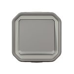 Interrupteur ou va-et-vient lumineux avec voyant étanche Plexo 10AX 250V~ IP55 IK08 complet fixation saillie - gris – Image 2