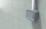 Poussoir NO lumineux avec voyant étanche Plexo 10A IP55 IK08 livré complet pour fixation saillie - gris – Image 3