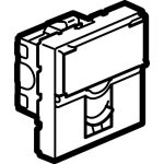 Prise RJ45 catégorie 6 UTP Mosaic 2 modules - blanc – Image 2