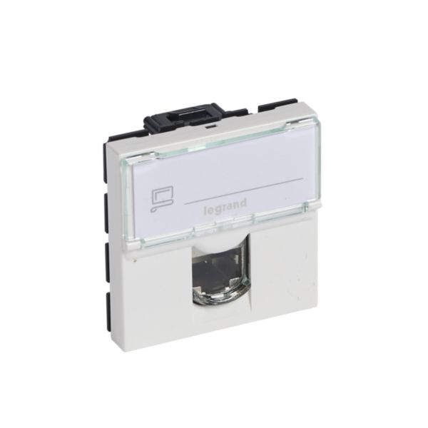 th_LG-076564-WEB-R.jpg Prise RJ45 catégorie 6 UTP Mosaic 2 modules - blanc – Image 1