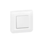 Interrupteur ou va-et-vient 10AX 250V~ Mosaic Easy-Led 2 modules - blanc – Image 4