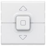 Interrupteur de volets roulants 500W maximum Mosaic 2 modules - blanc – Image 2