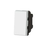 Poussoir ou poussoir inverseur Mosaic Easy-Led 6A 250V~ 1 module - blanc – Image 3
