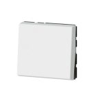 Poussoir ou poussoir inverseur Mosaic Easy-Led 6A 250V~ 2 modules - blanc – Image 3