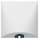 Sortie de câbles Mosaic 2 modules avec serre-câbles pour câble Ø12mm maximum et Ø4mm minimum - blanc – Image 2