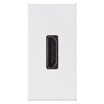 Prise HDMI Type-A version 2.0 préconnectorisée Mosaic 1 module - blanc – Image 5