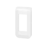 Plaque de finition Mosaic pour 1 module blanc – Image 3