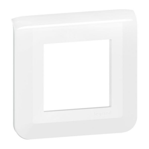 th_LG-078802L-WEB-R.jpg Plaque de finition Mosaic pour 2 modules blanc – Image 1