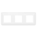 Plaque de finition horizontale Mosaic pour 3x2 modules blanc – Image 2