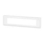 Mosaic horizontal cover plate for 10 modules, white - Image 3