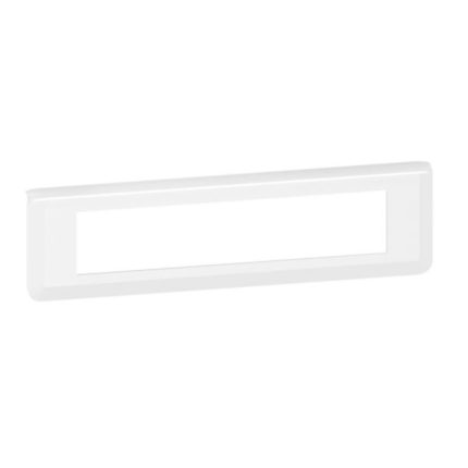 Mosaic horizontal cover plate for 10 modules, white