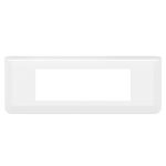 Plaque de finition horizontale Mosaic pour 6 modules blanc – Image 2