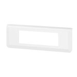 Plaque de finition horizontale Mosaic pour 6 modules blanc – Image 3