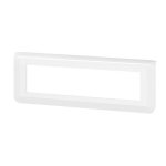 Mosaic horizontal cover plate for 8 modules, white - Image 3