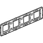 Support à vis pour Mosaic  - Céliane ou Soliroc pour 4 postes ou 10 modules – Image 2