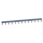 Peigne d'alimentation universel Phase + Neutre HX³ horizontale 1P - longueur 13 modules – Image 3
