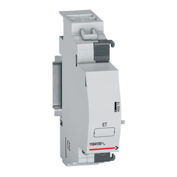 th_LG-406278-WEB-R.jpg Déclencheur à émission de tension (ET) DX³ - 110V~ à 415V~ et 110V= à 415V= – Image 1