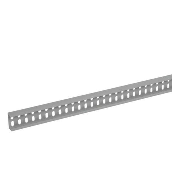 th_LG-637994-WEB-R.jpg Rail Télex Isi Plast - hauteur 50mm, largeur 17mm et longueur 2m - finition PVC gris RAL7030 – Image 1