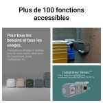 Boîtier saillie étanche Plexo 1 poste avec 2 embouts à membrane et 1 entrée - gris – Image 8