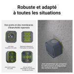 Boîtier saillie étanche Plexo 1 poste avec 2 embouts à membrane et 1 entrée - gris – Image 9